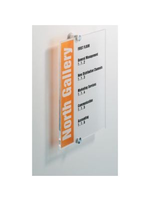 Informačná tabuľka Crystal Sign 297x420 mm (A3)