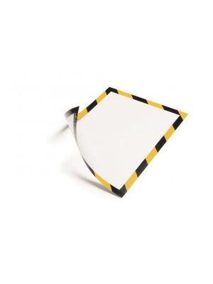 Panel DURAFRAME MAGNETIC SECURITY A4 žlto-čierny
