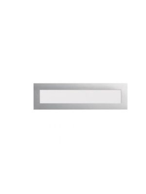 Magnetický DURAFRAME MAGNETIC Top pre A4, 210x40 mm, strieborný