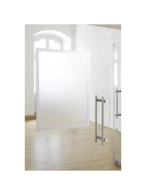 Samolepiaci Duraframe Poster A2, strieborný
