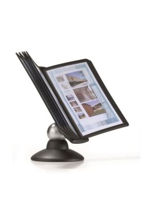 Stojan na stôl SHERPA Motion s 10 panelmi čierny