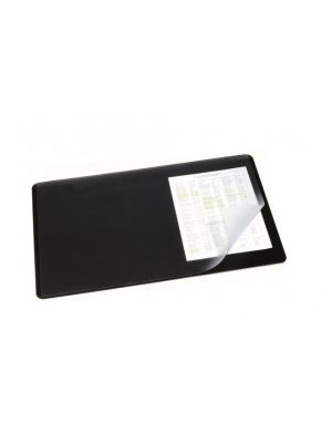 Podložka na stôl DURABLE s priehľadnou fóliou 40x53cm čierna
