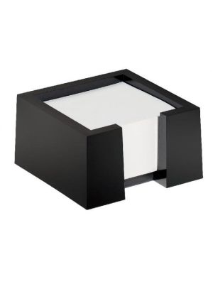 Stojan na poznámkový blok CUBO čierny