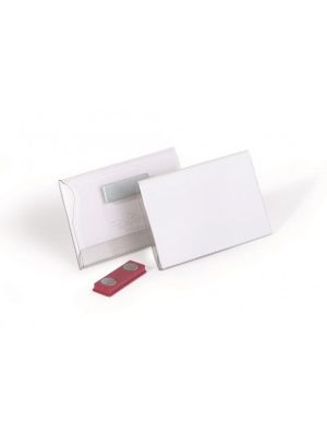 Visačka s magnetom DURABLE 54x90mm 25ks