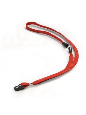 Závesný remienok DURABLE 10mm červený 10ks