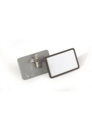 Visačka štipec+špendlík DURABLE CLIP CARD 75x40mm 25ks