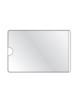 Samolepiace vrecko vizitkové s otvorom zboku DURABLE 93x62mm 100ks