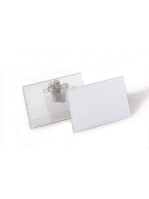 Visačka štipec+špendlík DURABLE 90x54mm 5ks
