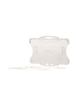 Visačka na plastovú kartu otvorená bez úchytu DURABLE 85x54mm 10ks