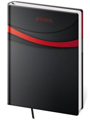 Denný diár A5 Vario Black design