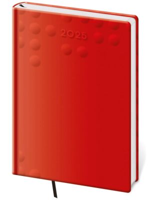 Denný diár A5 Vario Red design