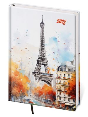 Denný diár A5 Vario Lyra Paris