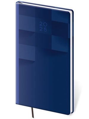 Vreckový diár Vario Blue design