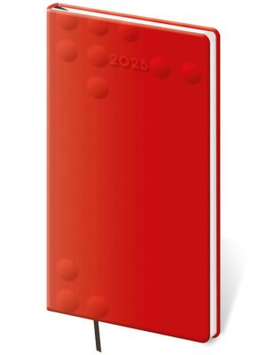 Vreckový diár Vario Red design