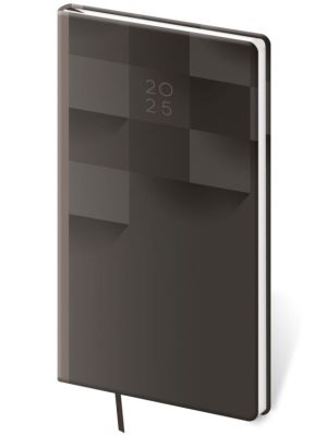 Vreckový diár Vario Grey design