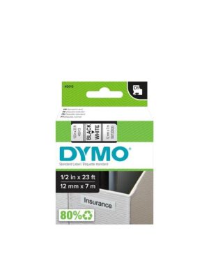Samolepiaca páska Dymo D1 12 mm biela/čierna