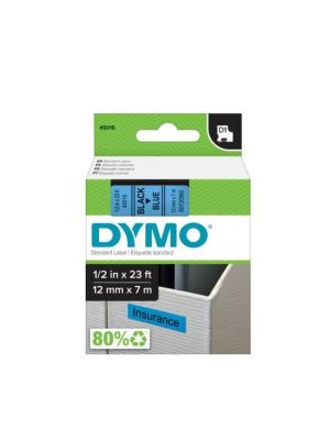 Samolepiaca páska Dymo D1 12 mm modrá/čierna