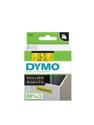 Samolepiaca páska Dymo D1 12 mm žltá/čierna