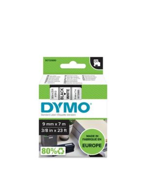 Samolepiaca páska Dymo D1 9 mm biela/čierna