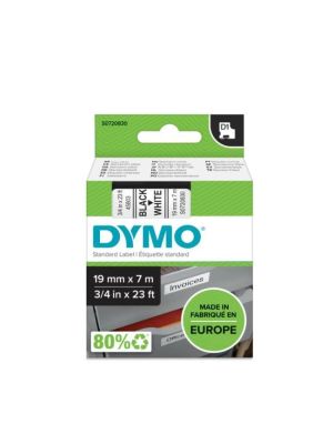 Samolepiaca páska Dymo D1 19 mm biela/čierna