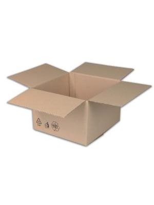 Škatuľa s klopou + recyklačné znaky 300x200x100 mm
