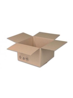 Škatuľa s klopou + recyklačné znaky 300x200x180 mm