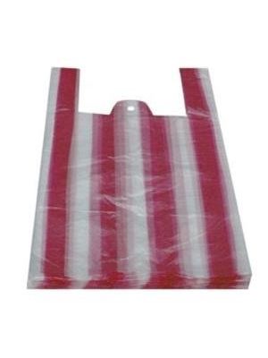 Taška mikroténová do 10 kg 30+18x55 pruhovaná 100 ks