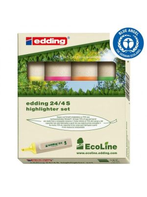Sada zvýrazňovačov edding 24/4S