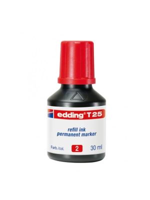 Atrament edding T 25 červený