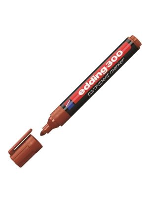 Permanentný popisovač edding 300 hnedý
