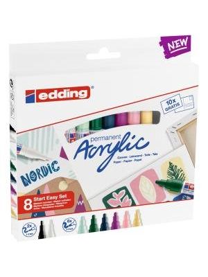 Jednoduchá akrylová štartovacia súprava nordic