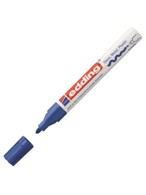 Lakový popisovač edding 750 modrý