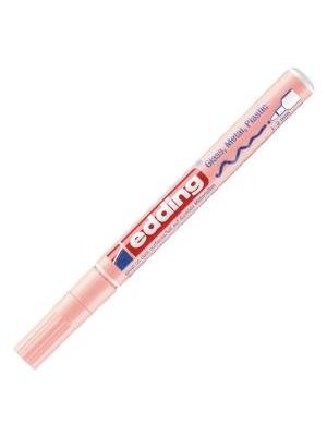 Lakový popisovač edding 751 pastelový ružový