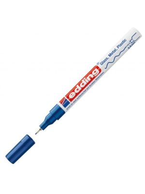 Lakový popisovač edding 780 modrý