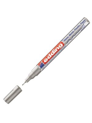 Lakový popisovač edding 780 strieborný