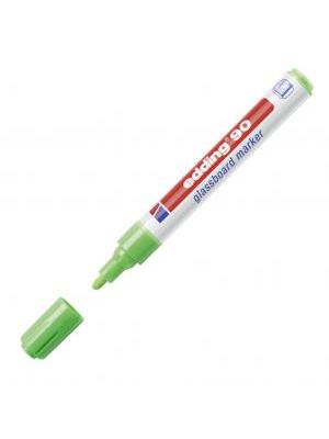 Popisovač na sklenené tabule Edding 90 svetlozelený