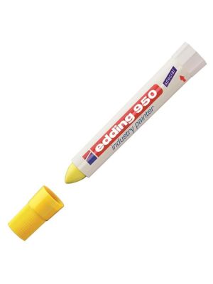 Priemyselný voskový popisovač edding 950 žltý