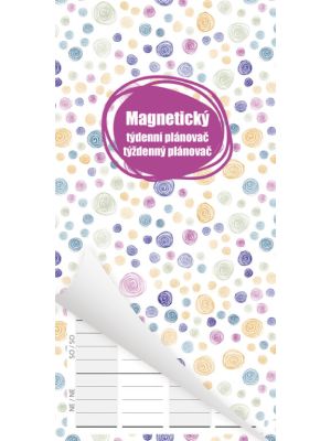 Magnetický týždenný plánovač pre celú rodinu