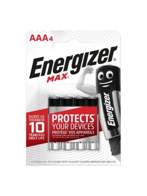 Batéria alkalická Energizer Max 1,5 V, typ AAA,4ks