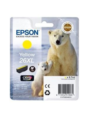 Atramentová náplň Epson T2634 26XL Claria yellow pre XP-600/700 (9,7 ml)
