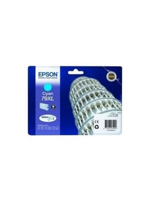 Atramentová náplň Epson C13T790240 cyan XL 79XL pre WF-5620/5690/5190/5000 (2.000 str.)