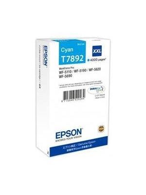Atramentová náplň Epson C13T789240 cyan XXL pre WF-5620/5690/5190/5000 (4.000 str.)
