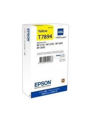 Atramentová náplň Epson C13T789440 yellow XXL pre WF-5620/5690/5190/5000 (4.000 str.)
