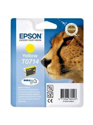 Atramentová náplň Epson T07144011 yellow pre D78/DX4000/4050/5000/5050/6000 (5,5 ml)