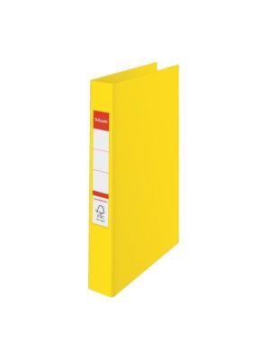 Zakladač 4-krúžkový Esselte celoplastový 4,2cm VIVIDA žltý