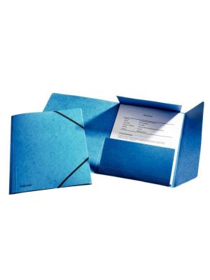 Prešpánový obal s gumičkou Esselte modrý