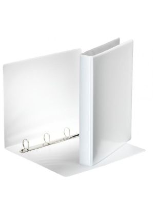 Zakladač prezentačný Esselte 4,4cm 4D-krúžkový biely