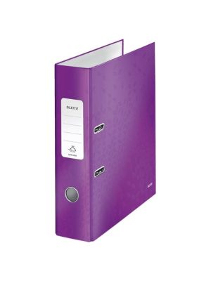 Zakladač pákový Leitz 180° WOW 8cm purpurový