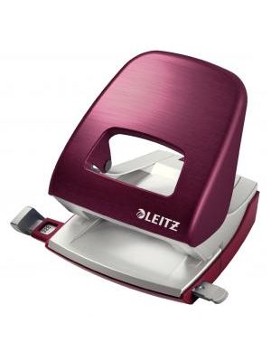 Dierovačka Leitz NeXXt STYLE 5006 granátová červená