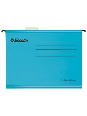 Závesný obal Esselte Classic modrý